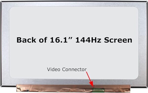 screen for HP Victus 16-e0043nr 16-e0097nr 16-e0161nr 16-e0085nr 16-e0075cl 16-e0085cl 16.1 inches 144Hz 40Pin FullHD 1920x1080 IPS LCD Display Screen