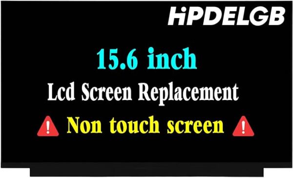 screnen replacement for HP OMEN 15-EN 15-EN1013DX 15-EN0013DX 15-EN0023DX 15-EN0029NR 38H98UA L99600-001 LCD Screen Replacement 15.6 144Hz 40PIN FHD 1920x1080 IPS LCD LED Display (Non-Touch Screen)
